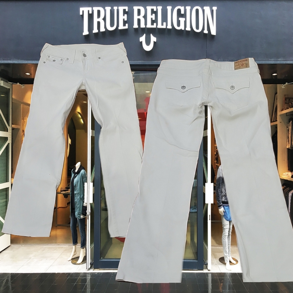 Sz31 True Religion White "Billy" Jeans